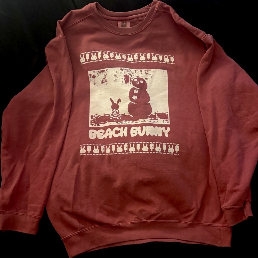 Beach Bunny Band - Unisex Sweater, Sz Large